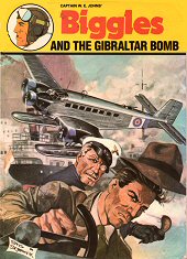 cover: Biggles and the Gibraltar Bomb