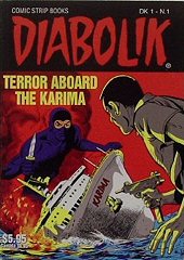 cover: Diabolik - Terror Aboard The Karima