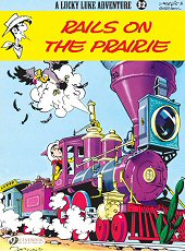 cover: Lucky Luke - Rails on the Prairie