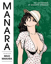 cover: The Manara Library Volume Four: The Adventures of Giuseppe Bergman