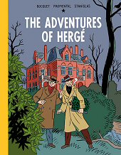 cover: The Adventures of Herge by Jos-Louis Bocquet and Jean-Luc Fromental and Stanislas