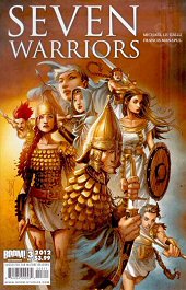 cover: 7 Warriors issue #3