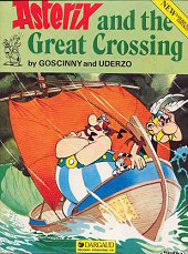 cover: Asterix and the Great Crossing, 1985