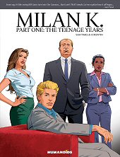 cover: Milan K. - Part One: The Teenage Years, Hardcover, 2014